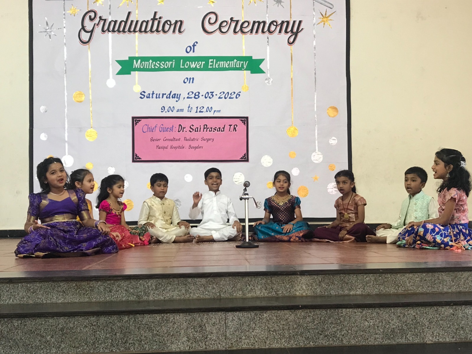 Graduvation Ceremony Montessori Lower Elementary  2025-26